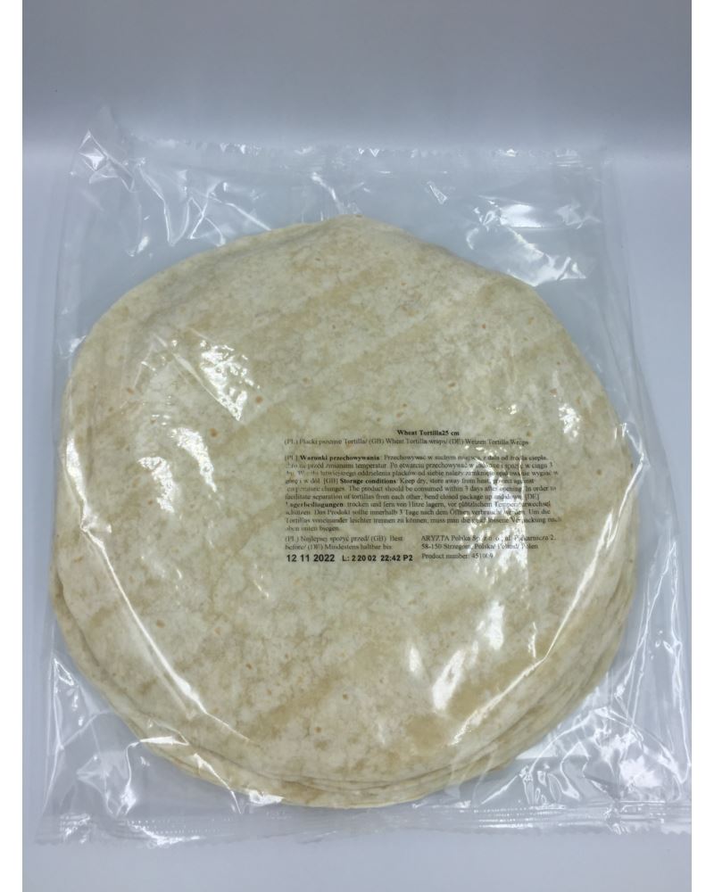 TORTILLA ARYZTA 25CM /18szt/