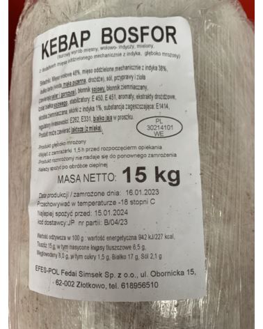 KEBAB BOSFOR /15kg/