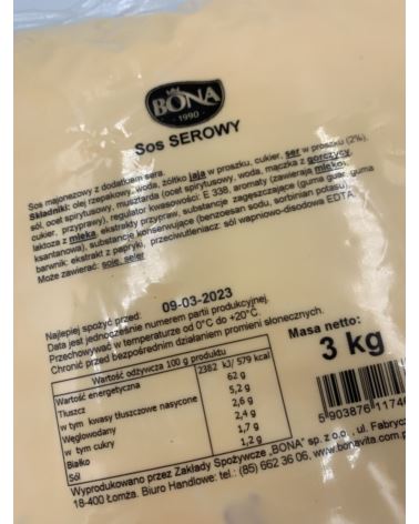 SOS SEROWY /3kg/ WOREK