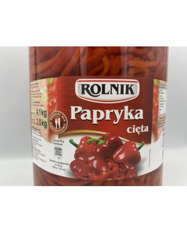 PAPRYKA CIĘTA 4250ml/2000g ROLNIK