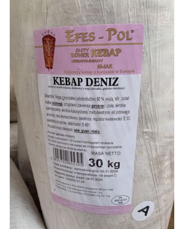 KEBAP DENIZ /30kg/ drobiowy z uda z kurczaka